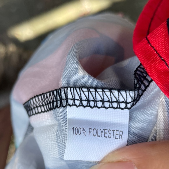 NO BRAND | Women’s Colorful Geometric Blouse - Picture 5 of 5